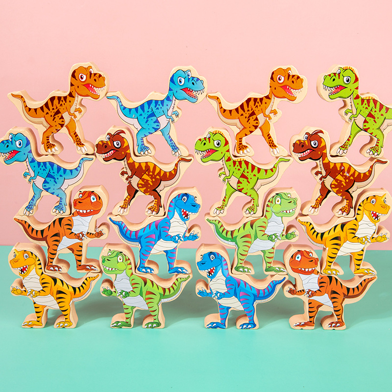 Hauteur pile de dinosaure 3