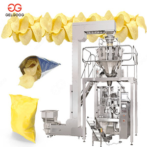 Machine d'emballage entièrement automatique contrôlée par PLC pour sacs de chips, frites et chips de banane - Prix de l'équipement d'emballage - Product Image 4