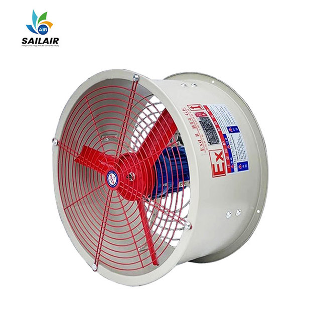 Atex Explosion Proof Ventilator Exhaust High Velocity Axial Fan for Paint Booth