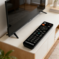 Télécommande vocale Bluetooth tout-en-un pour applications domestiques, compatible avec les écrans LCD et LED intelligents