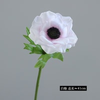 O-X915 Giant Blue Purple Anemone Großhandel 3D gedruckte künstliche Blume mit Real Touch Home Hochzeit chinesische Neujahrs dekoration