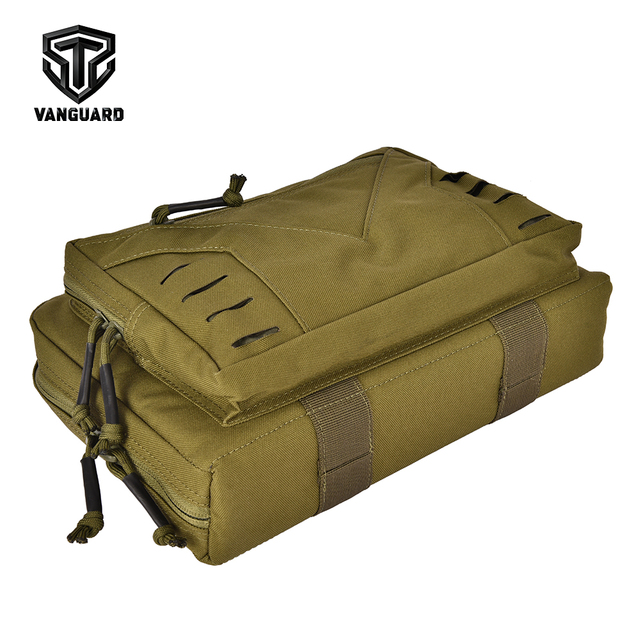 OEM Custom Tactical Range Bag Dual Nylon Laptop Hand Bag Tactical Gear Computer Bag with Anti-Theft Features Zipper Closure