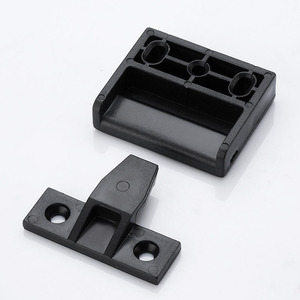 Hebilla de Plástico en Forma de L (Columna Romana) Yingya, Conector ABS para Armario, Instalación Rápida Oculta, Moldeado por Inyección Fácil - Product Image 1