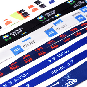 Lanière de <span class=keywords><strong>porte</strong></span>-<span class=keywords><strong>carte</strong></span> d'identité en polyester avec sérigraphie durable et légère pour un usage quotidien universel - Product Image 5