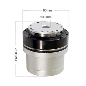 Actuadores robóticos de alto par Servomotor giratorio de <span class=keywords><strong>360</strong></span> ° Motor de módulo de actuador rotativo hueco de accionamiento armónico integrado - Product Image 1