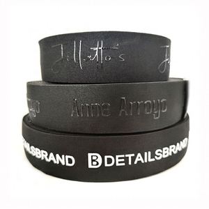 Direct Factory Sale No MOQ Elastic Band Screen Printing Jacquard Logo Nylon Polyester Material <b>Webbing</b> Directly Made Spandex - Product Image 6