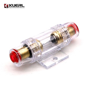 Portafusibili <span class=keywords><strong>AGU</strong></span> 60A di Alta Qualità Kuer per Autoradio, Portafusibili Elettronico 12V con Scatola per Applicazioni Auto - Product Image 6