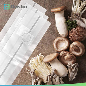 Мешок для выращивания грибов RAYBO 28x50 см из термостойкого прозрачного полипропилена с фильтрующей вставкой - Product Image 2