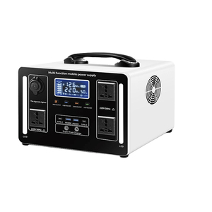 Centrale Électrique Portable 1200W Alimentée par Panneau Solaire et Chargeur CA, Batterie au Lithium Ternaire, Onde Sinusoïdale Pure, MPPT, Type-C, USB, Allume-Cigare - Product Image 2