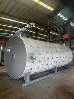 Chaudière à air chaud horizontale basse pression de qualité industrielle pour huile/gaz, avec économie d'énergie, longue durée de vie et utilisation facile