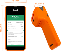 Système de point de vente Android portable de 5,5 pouces, caisse enregistreuse mobile, terminal POS 4G Wi-Fi NFC, imprimante, scanner, machine de point de vente