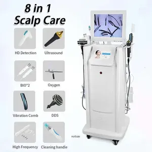 8 in 1 High Frequency Scalp Treatment Machine Microcurrent Hair Loss Care Massage Device - Product Image 1