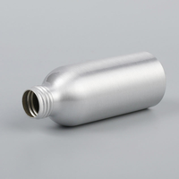 Flacon cosmétique en aluminium durable de 200 ml, rechargeable, anti-fuite, avec bouchon à vis, couleur personnalisée, emballage liquide YG YG-S002