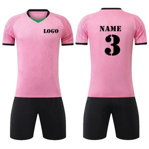 قميص كرة قدم جديد مخصص للنوادي بالجملة، شورت تدريب أبيض لفريق كرة القدم، قمصان رجالية وللأطفال مع شعار شخصي - Product Image 3