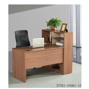 Bureau de direction en bois de qualité commerciale, haut de gamme et minimaliste 37761-SYH01-12 - Product Image 4