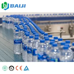 पूर्ण स्वचालित 1 में 3 खनिज शुद्ध बोतल पीने का पानी धोने भरने बॉटलिंग मशीन उत्पादन लाइन लागत