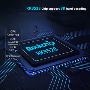 Receptor RK3528, Reproductor Multimedia de Transmisión en Casa, Caja de TV IPTV Android 13 de Alta Definición 4K - Product Image 3