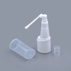 Toptan plastik burun sprey şişesi 30 ml,50 ml uzun meme boş nazal sprey şişeleri