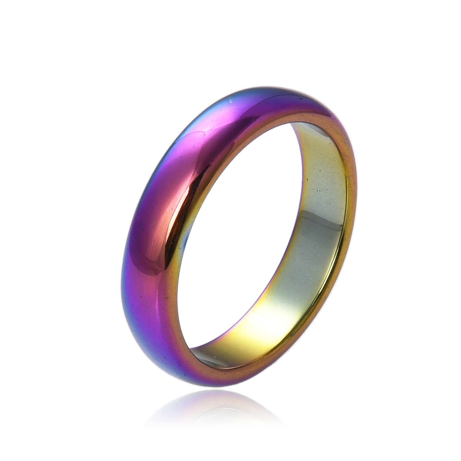 Hermite Rings Genuine Hematite Rings - Balance Root Chakra & Relieve Pain