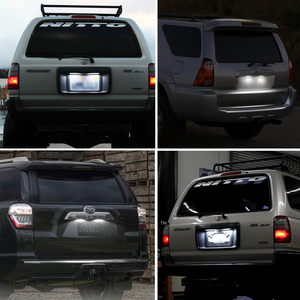 Eclairage de plaque d'immatriculation à LED pour Toyota 4Runner <span class=keywords><strong>1996</strong></span>-2024 Sequoia Sienna <span class=keywords><strong>Previa</strong></span> 10 Series Land Cruiser Prado 2000 series 2019 - Product Image 6