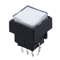 Sensah Lakeview — Mini-bouton-poussoir LED, avec éclairage momentané et alternative aux couleurs diverses, mm