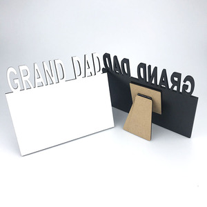 Panneau photo personnalisé à sublimation pour <span class=keywords><strong>papa</strong></span>, <span class=keywords><strong>cadre</strong></span> de photo vierge, cadeau de la fête des pères - Product Image 2