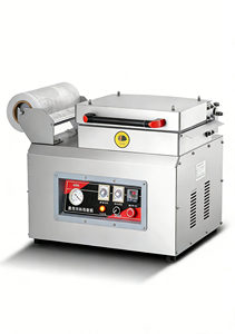 Machine de mise sous vide semi-automatique électrique pour barquettes alimentaires, idéale pour la viande fraîche et les fruits de mer, haute productivité - Product Image 2