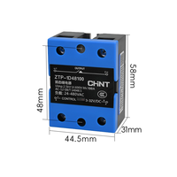 CHINT ZTP Seri 24V Relay Solid State DC-DC Fase Tunggal - Peringkat 60A/100A