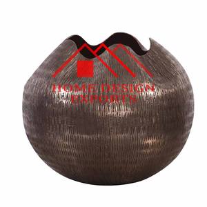 2025 nouveauté urnes en aluminium jardinière avec colonne pour décor de mariage meilleur vendeur métal Table haut fleur Vases salon - Product Image 5