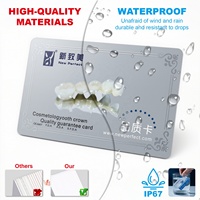 Cartes professionnelles NFC RFID en PVC pour contrôle d'accès 13,56 MHz 1K, vierges imprimables jet d'encre, à coller sur téléphone
