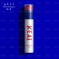 Flacon pompe cylindrique sans air 60 ml en PP, tube de dentifrice, distributeur de voyage, emballage cosmétique vide pour soins de la peau, logo personnalisé, vente en gros