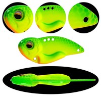 Doudou Metal VIB en cuivre plaqué plomb, support pour appâts vivants, vente en gros, pêche en mer, eau douce, poisson mandarin, snook, bar