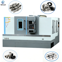 Tour CNC à banc incliné haute efficacité YH7515B, centre d'usinage de métaux, longueur d'usinage 1500 mm pour réducteurs et industries de la quincaillerie