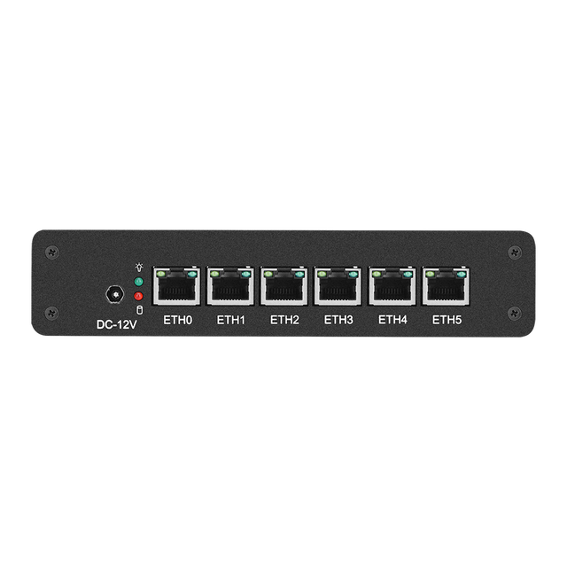 6Nic Mini Firewall Router Pc H510/520/610/620 6 Lans Desktop Mini Router Pc 6 Nic 4USB Desktop Pfsense Firewall Server