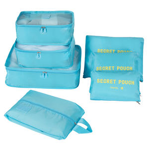 Ensemble de sacs de rangement de voyage de 7 pièces de haute qualité élégant et pratique pour l'ensemble de cubes d'emballage de mode sportive - Product Image 4