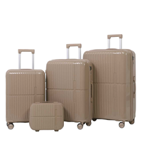 Nouvel ensemble de bagages de voyage à roulettes en PP grande capacité 2026 – Coloré, tendance et durable – Meilleures ventes