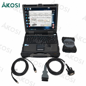Scanner de diagnostic MB STAR C6 OEM DoIP VCI avec tablette Getac B300, XENTRY DAS WIS EPC 12V 24V, outil de diagnostic complet du système - Product Image 6
