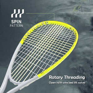 Nouvelle <span class=keywords><strong>raquette</strong></span> de squash série Gemini en graphène et fibre de carbone, design léger pour l'entraînement sportif en extérieur - Product Image 3