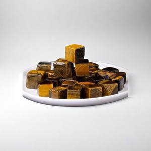 Perles en cristal brut à fond plat carré, cabochons bruts, fourniture directe d'usine pour la fabrication de bijoux - Product Image 2