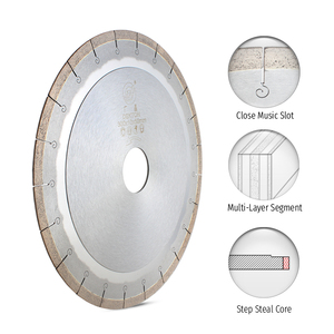 Hoja de sierra de diamante de granito de cerámica tipo J de 12 pulgadas 300mm personalizada al por mayor, hojas de sierra de corte, hojas Dekton - Product Image 1