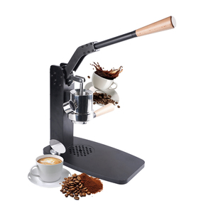 Machine à expresso manuelle au design rétro avec tige de pression intégrée, crème riche, haute efficacité d'extraction, machine à café à pression manuelle - Product Image 5