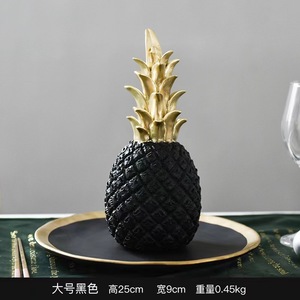 Nordique Résine Artisanat Ananas Doré Ornements Créatifs En Gros <span class=keywords><strong>Salon</strong></span> Cave À Vin Meuble TV <span class=keywords><strong>Décoration</strong></span> De Bureau - Product Image 3