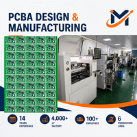 Usine de PCBA de Shenzhen, assemblage de circuits imprimés sur mesure, OEM ODM, carte de contrôle électronique, service de sourcing et de test de composants SMT DIP