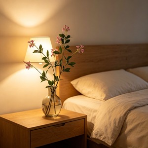 Rama de Flor Artificial de <span class=keywords><strong>Duranta</strong></span> Erecta Rosa, Ramo de Gotas de Oro Falsas con Hojas Verdes para Decoración del Hogar - Product Image 4