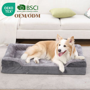 Yonghepet Personnalisé Mousse À Mémoire Petit Grand De Luxe <span class=keywords><strong>Coussin</strong></span> De Lit Pour Animaux De Compagnie Écologique Étanche Orthopédique <span class=keywords><strong>Chien</strong></span> Lits Canapé En Gros - Product Image 1