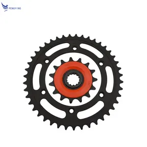 Đua Phụ Tùng Xe Máy Front & Rear Sprocket Sao 43-15 Răng Cho Suzuki DRZ 400 DR-Z 400 Sprockets Fit 520 Ổ Đĩa Chuỗi