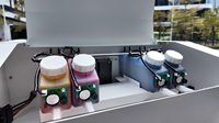 Imprimante d'étiquettes couleur grand format industrielle CMYK, presse numérique à jet d'encre haute vitesse, machine à étiquettes rouleau à rouleau pour la logistique