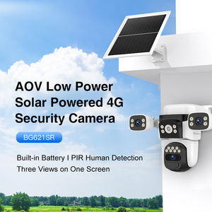 OEM CCTV 시스템 4G 3MP 실외 IP 태양광 보안 전원 클라우드 스토리지 인체 감지 방수 야외 4G 네트워크 배터리 카메라 - Product Image 2