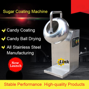 <span class=keywords><strong>Precio</strong></span> bajo Totalmente automático de alimentos de almendra maní Chocolate Candy Coating Pot Machine - Product Image 2