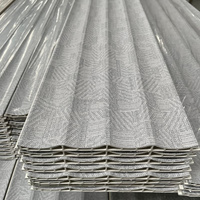 Panneaux muraux WPC, panneaux PVC, revêtement moderne pour la maison, imperméable, écologique, revêtement commercial, panneaux d'intérieur, prix d'usine